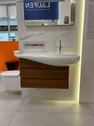 Комплект шкаф+раковина+зеркало 90x40 см Laufen ILBAGNO ALESSI  8.1497.6.400.104.1 + 4.2445.0.097.630.1 + 4.4842.1.097.200.1 | Распродажа экспозиции