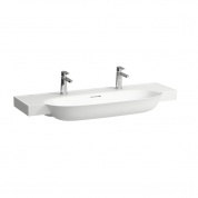Раковина Laufen The New Classic 120 см 8.1385.8.000.107.1 отверстия под 2 смесителя