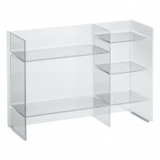 Стелаж 75x26x53 см Laufen By Kartell 3.8933.1.084.000.1 | Цвет прозрачный
