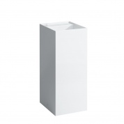 Напольная раковина Laufen Kartell 37х43х90 см 8.1133.1.757.112.1 | Без отверстия  под смеситель | Матовая