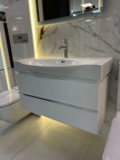 Комплект шкаф+раковина 90x51 см Laufen Palace 4.0125.1.075.463.1 + 8.1170.2.000.104.R | Распродажа экспозиции