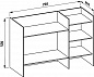 Стелаж 75x26x53 см Laufen By Kartell 3.8933.1.081.000.1 | Цвет янтарь