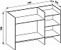 Стелаж 75x26x53 см Laufen By Kartell 3.8933.1.084.000.1 | Цвет прозрачный