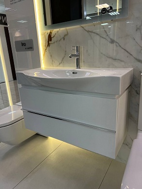 Комплект шкаф+раковина 90x51 см Laufen Palace 4.0125.1.075.463.1 + 8.1170.2.000.104.R | Распродажа экспозиции