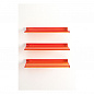 Полка 45x15,5x4 см Laufen By Kartell 3.8533.0.082.000.1 | Цвет оранжевый