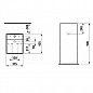 Напольная раковина 37.5*43.5*90 см Laufen KARTELL | Распродажа экспозиции